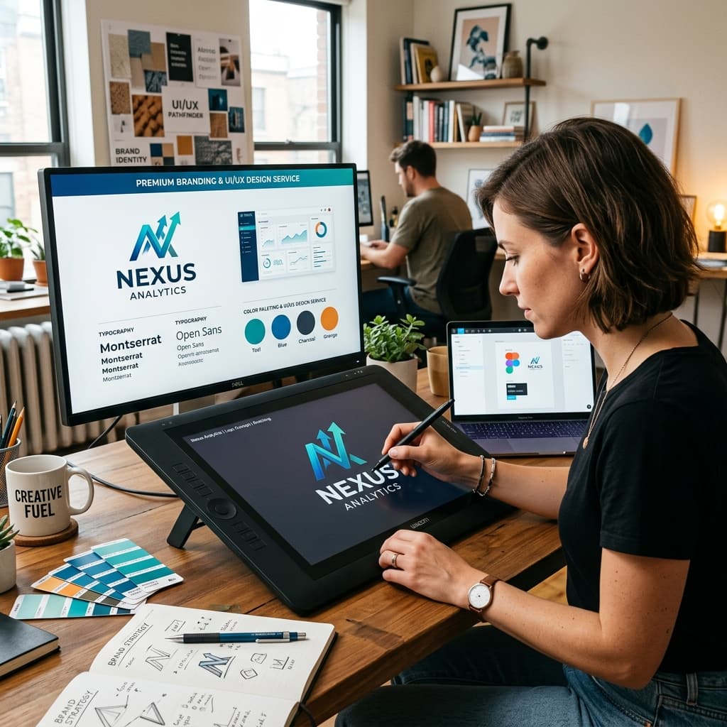 Logo, Kurumsal Kimlik ve UI/UX Tasarımı
